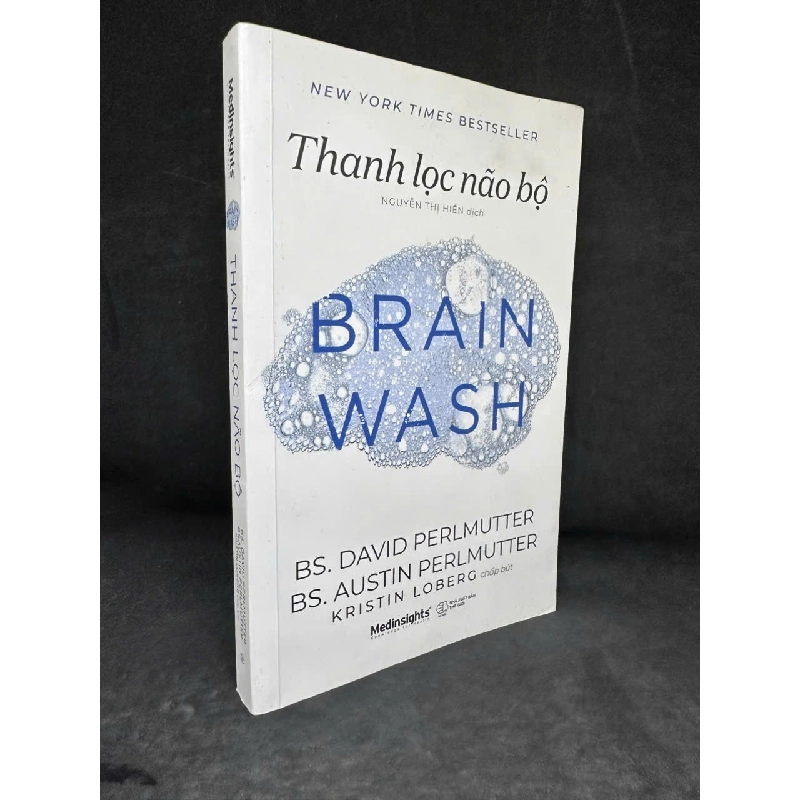 (TẶNG BOOKMARK) Thanh Lọc Não Bộ, 2021 - David Perlmutter, Austin Perlmutter, Kristin Loberg H1108 RBK 937854