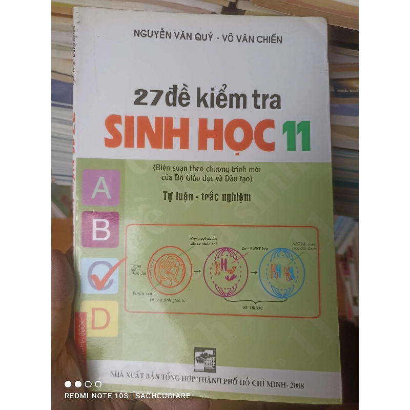 (Sách cũ SCGR) 27 Đề Kiểm Tra Sinh Học 11 - Nguyễn Văn Quý, Võ Văn Chiến 2008 VAVO-AK2ST3 Blogmeo090426 1017397