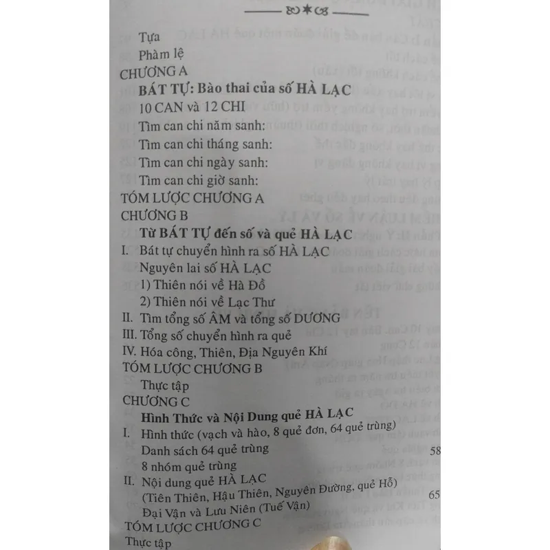 Kinh Dịch bát tự hà lạc  733645