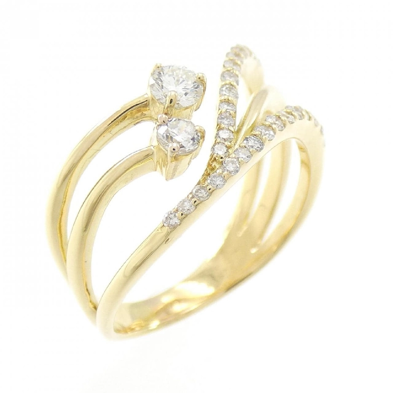 Nhẫn kim cương K18YG 0.40CT - Hàng hiệu Chính hãng 860086