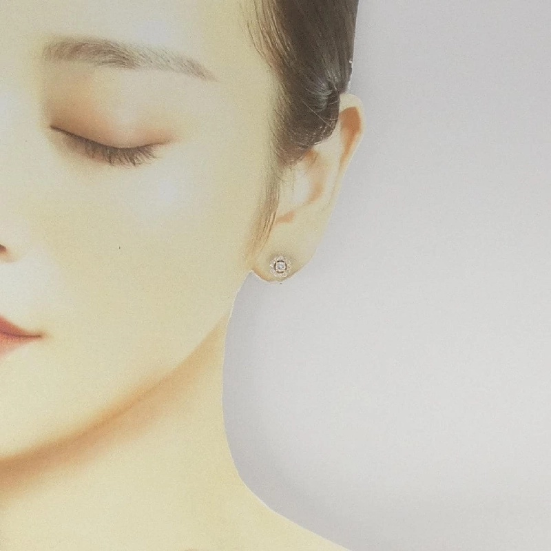 K18YG Bông tai Kim cương 0.70CT - Hàng hiệu Chính hãng 869725