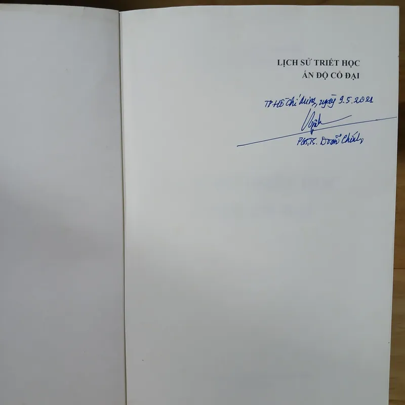 Lịch Sử Triết Học Ấn Độ Cổ Đại - PGS.TS Doãn Chính, TS. Trịnh Thanh Tùng 560960