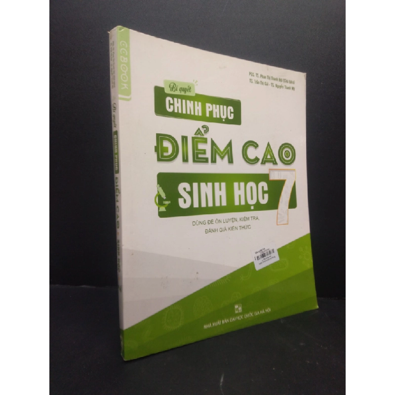 Bí quyết chinh phục điểm cao sinh học 7 mới 90% bẩn bìa , ố nhẹ 2019 HCM2705 PGS.TS.Phan Thị Thanh Hội SÁCH GIÁO TRÌNH, CHUYÊN MÔN 154206