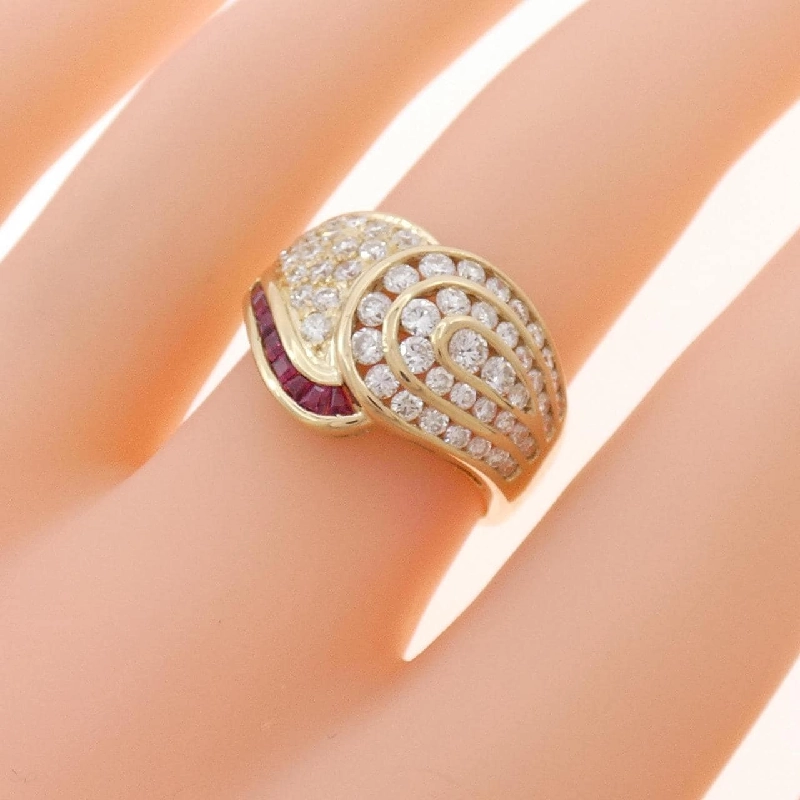 Nhẫn Ruby K18YG 0.21CT - Hàng hiệu Chính hãng 847117