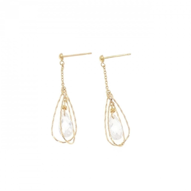 K18YG Cubic Bông tai - Hàng hiệu Chính hãng 869425