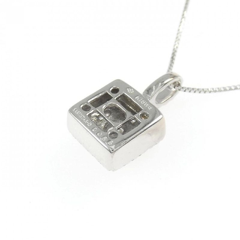 K18WG Dây chuyền kim cương 0.35CT - Hàng hiệu Chính hãng 856397