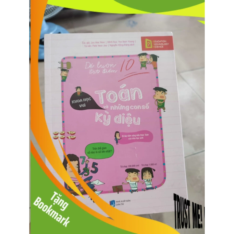 (TẶNG BOOKMARK) Toán những con số kỳ diệu 954171