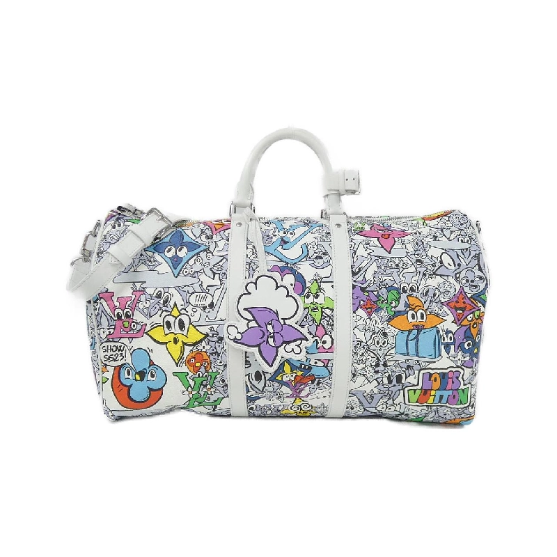 Túi du lịch Louis Vuitton Monogram Comic Keepall Bandoulière 2023SS 50cm M21863 - Hàng hiệu Authentic 803552