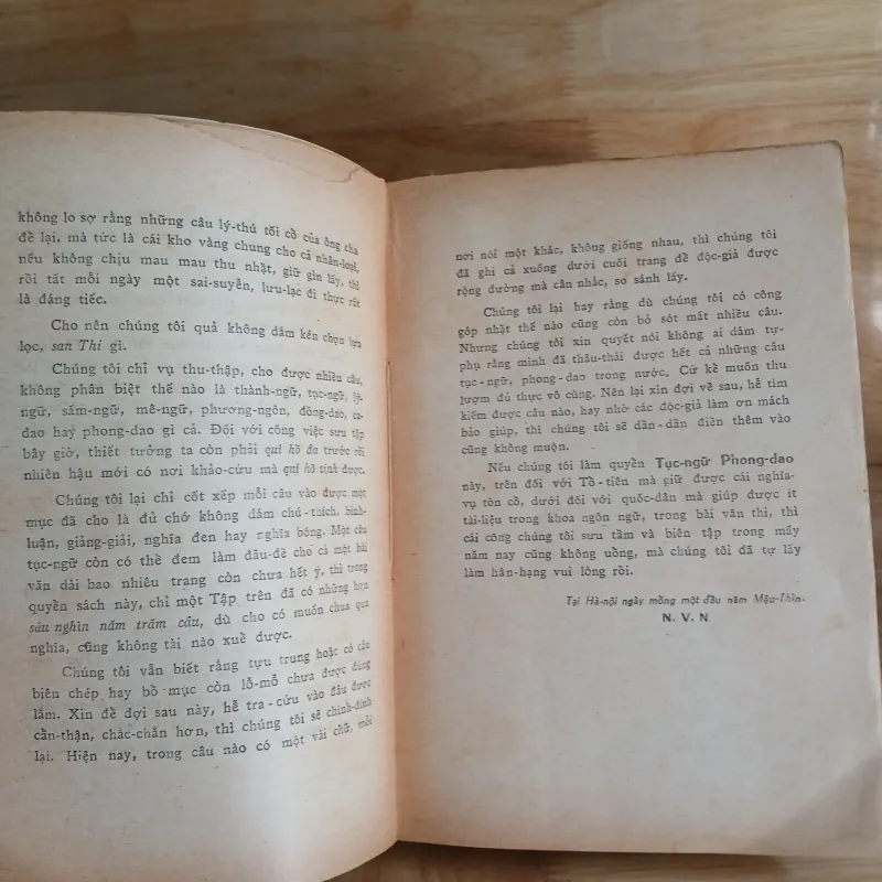 Tục Ngữ Phong Dao (Một Kho Vàng Chung Của Nhân Loại) - Mặc Lâm Xuất Bản 1967 800058