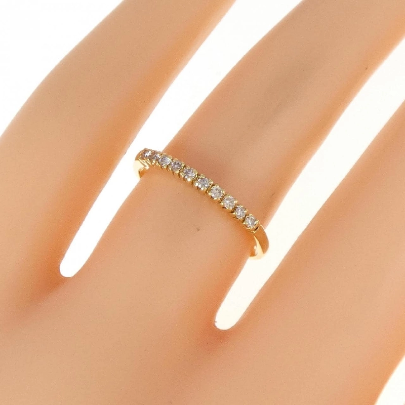 Nhẫn kim cương K18YG 0.10CT 673419