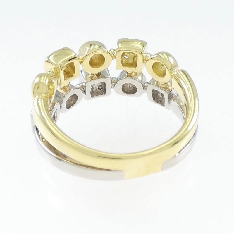 Nhẫn kim cương 750YG/PT900 0.31CT 668783