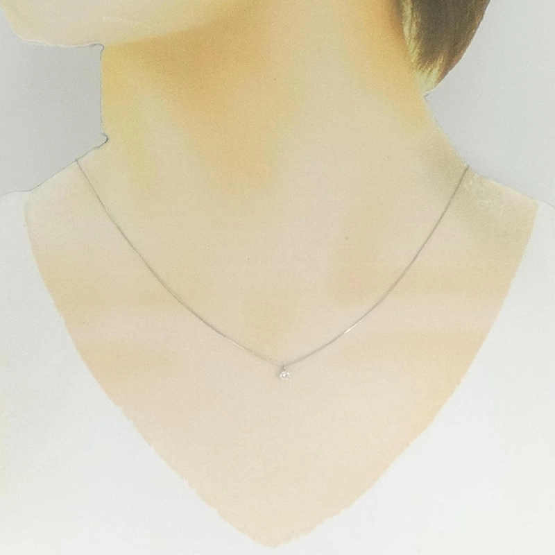 Dây chuyền kim cương PT900/PT850 0.112CT - Hàng hiệu Authentic 862491