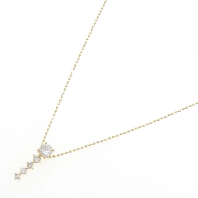 K18YG Dây chuyền kim cương 0.319CT - Hàng hiệu Authentic 860374