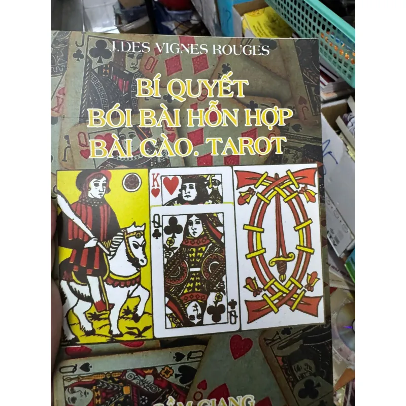 SÁCH BÍ QUYẾT BÓI BÀI TỔNG HỢP, BÀI CÀO, TAROT 100K 1040015