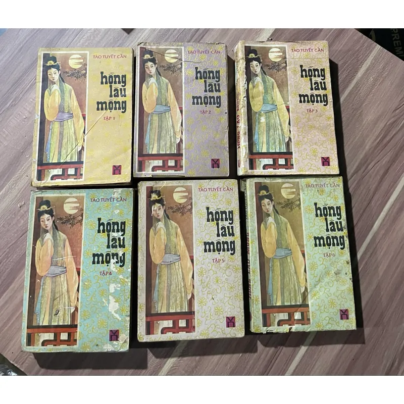 Hồng lâu mộng - bộ 6 cuốn - 1989 592549