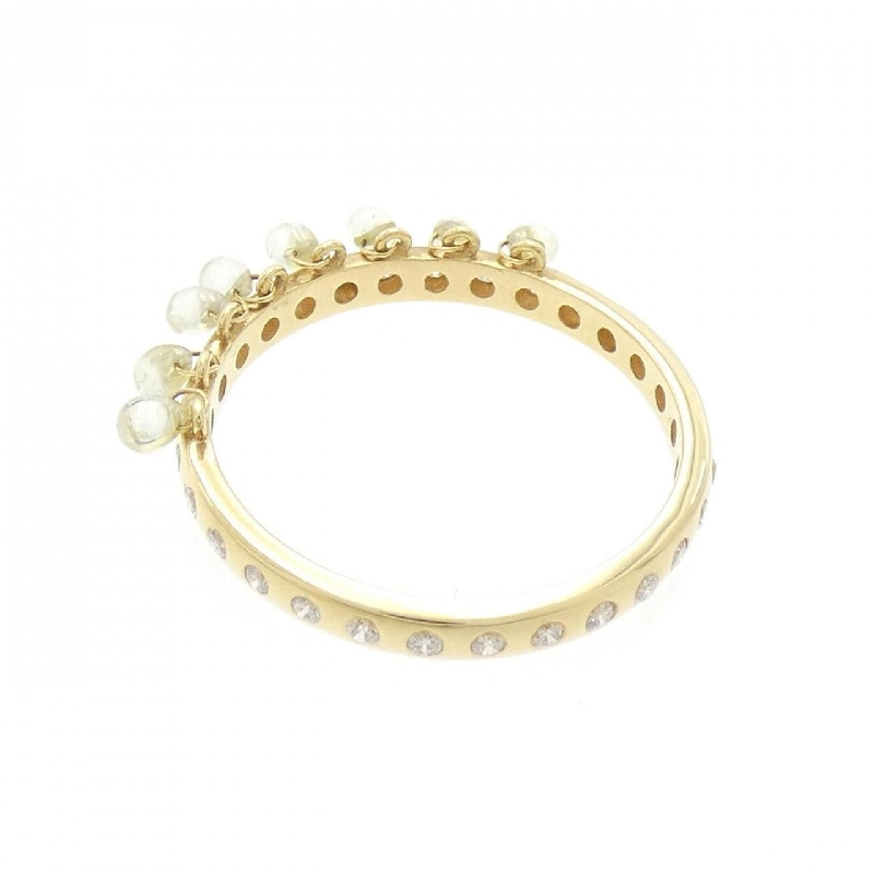 【Sản phẩm mới】Nhẫn kim cương vĩnh cửu K18YG 0.67CT 670317