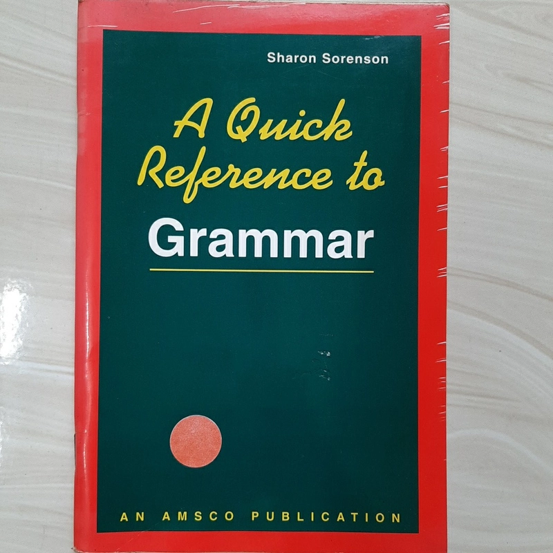 A Quick Reference to GRAMMAR 325624