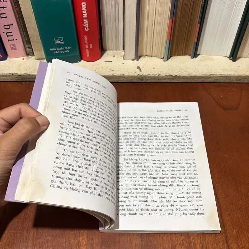 II Sách Phật Giáo: An Lạc Từng Bước Chân - Thích Nhất Hạnh - 2006 776757