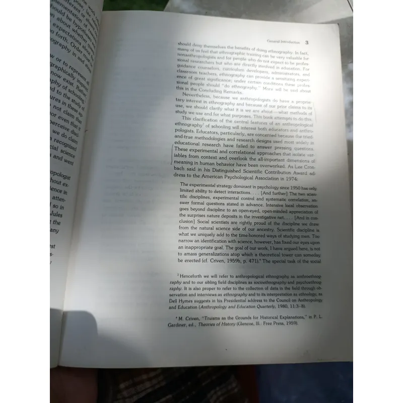 DOING THE ETHNOGRAPHY OF SCHOOLING - THỰC HIỆN DÂN TỘC VỀ TRƯỜNG HỌC 574498