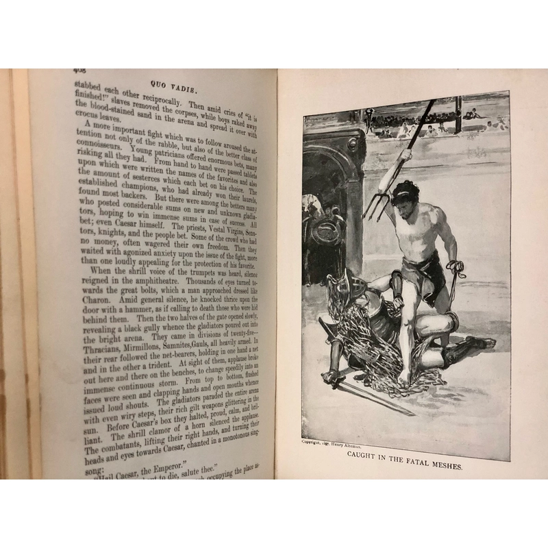 QUO VADIS - Henryk Sienkiewicz - 1897 - sách cổ  462032