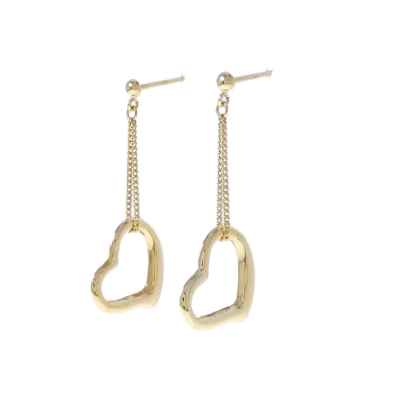 K18YG Bông tai hình trái tim - Hàng hiệu Chính hãng 866817