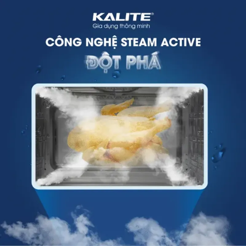 Nồi Chiên Hơi Nước KALITE STEAM STAR 15L 🌬️ Đa Năng – Giòn Ngon Chuẩn Nhà Hàng 714170