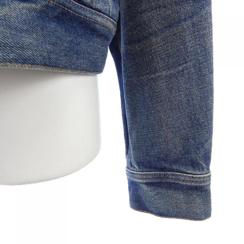 Jacket denim CELINE 2Q493365M thời kỳ Eddie 630968