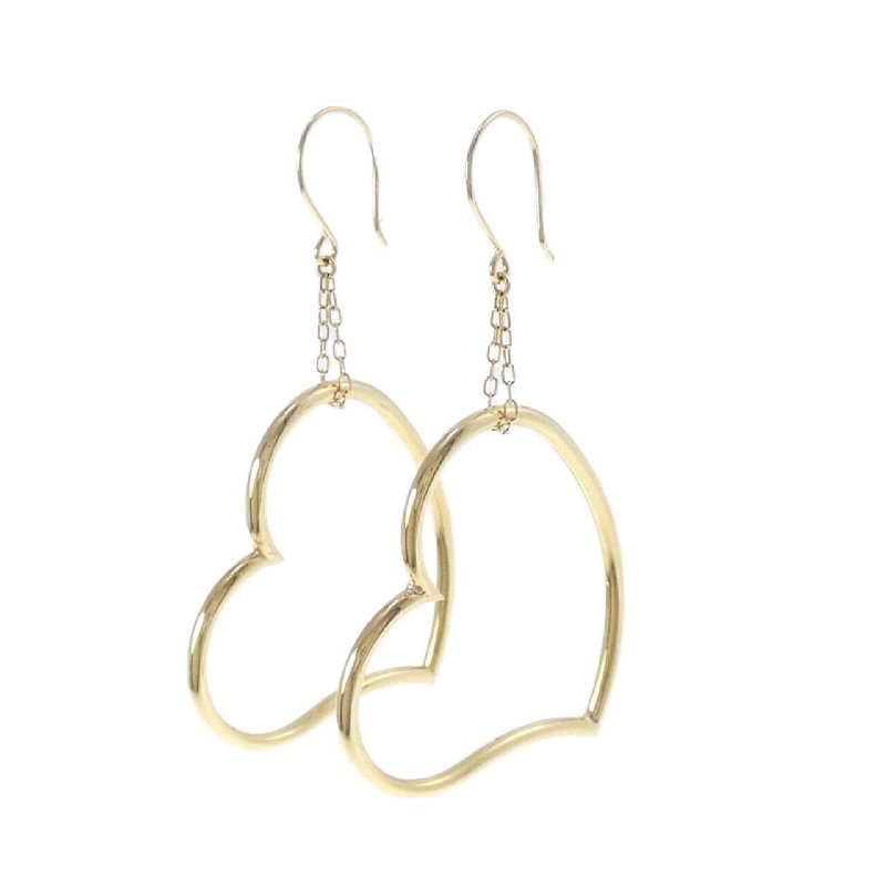 K18YG Bông tai hình trái tim - Hàng hiệu Chính hãng 868917