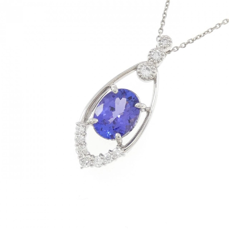 Dây chuyền Tanzanite PT900/PT850 1.21CT - Hàng hiệu Chính hãng 861213