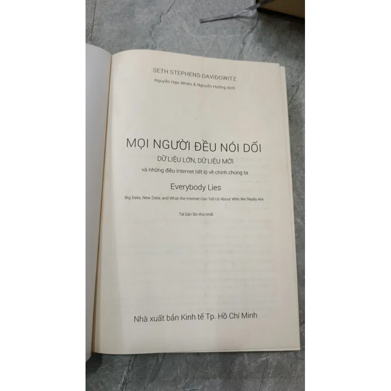 MỌI NGƯỜI ĐỀU NÓI DỐI - NGUYỄN HẠO NHIÊN 738859