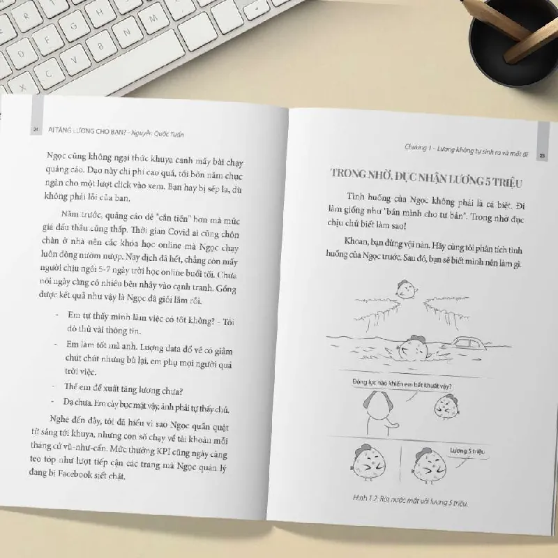 Ai Tăng Lương Cho Bạn - Doanh nhân Nguyễn Quốc Tuấn - GIVER BOOKS - MARKETING KINH DOANH 595433