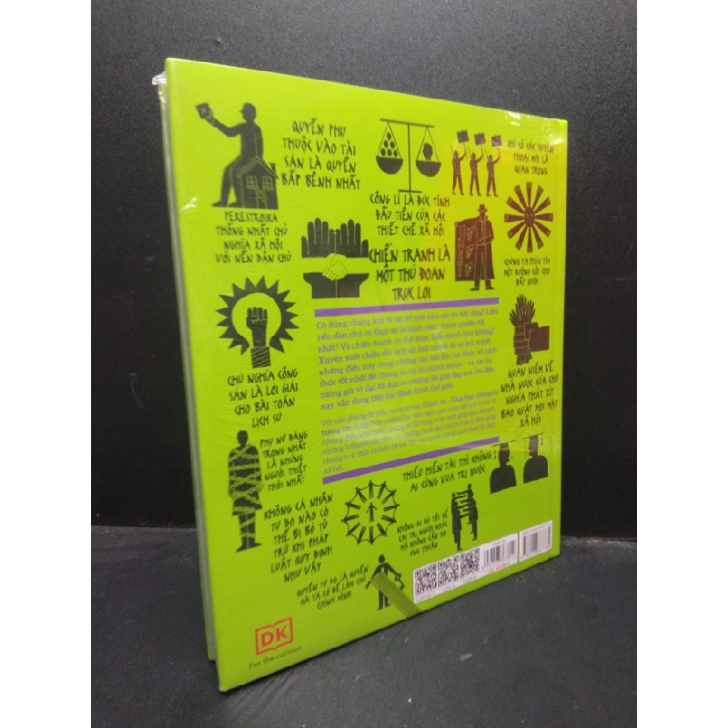 [Phiên Chợ Sách Cũ] Chính Trị The Politics Book DK Author bìa cứng độ 2303 418019