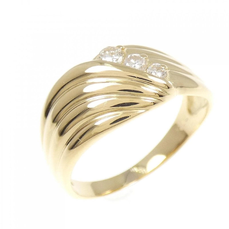 Nhẫn kim cương K18YG 0.15CT - Hàng hiệu Chính hãng 849025