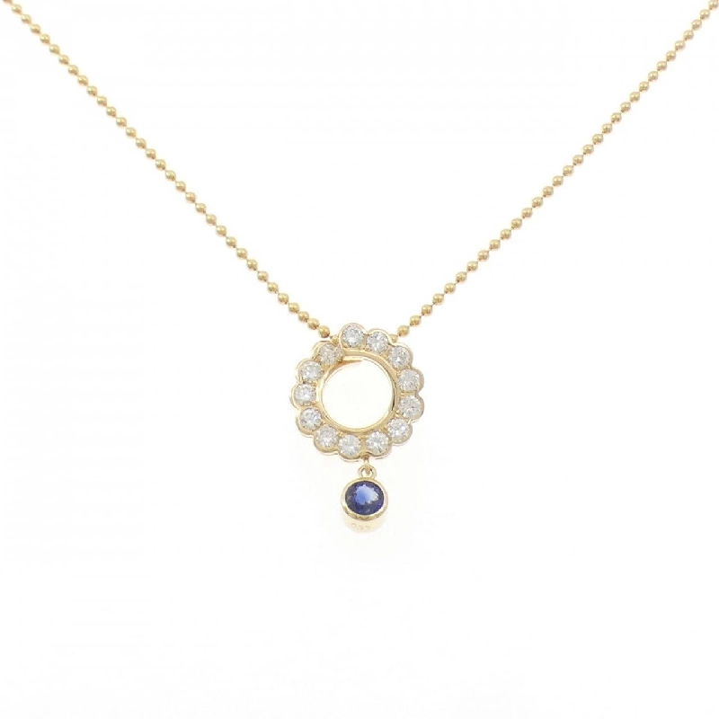 Dây chuyền Sapphire K18YG 0.33CT - Hàng hiệu Chính hãng 859204