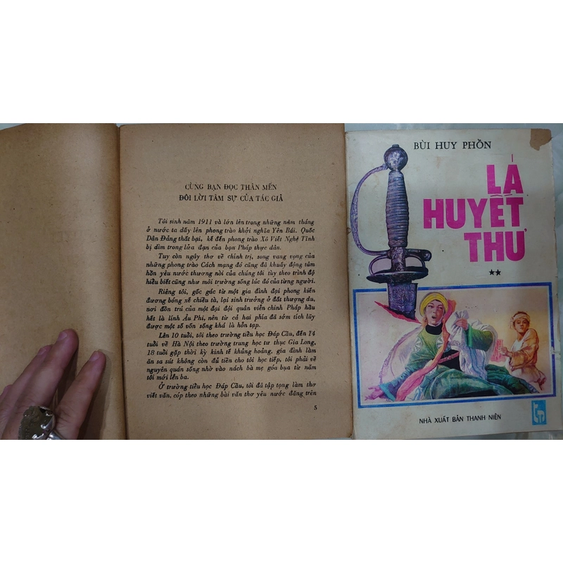 LÁ HUYẾT THƯ (tiểu thuyết) (trọn bộ 2 tập)
- Bùi Huy Phồn
 273105