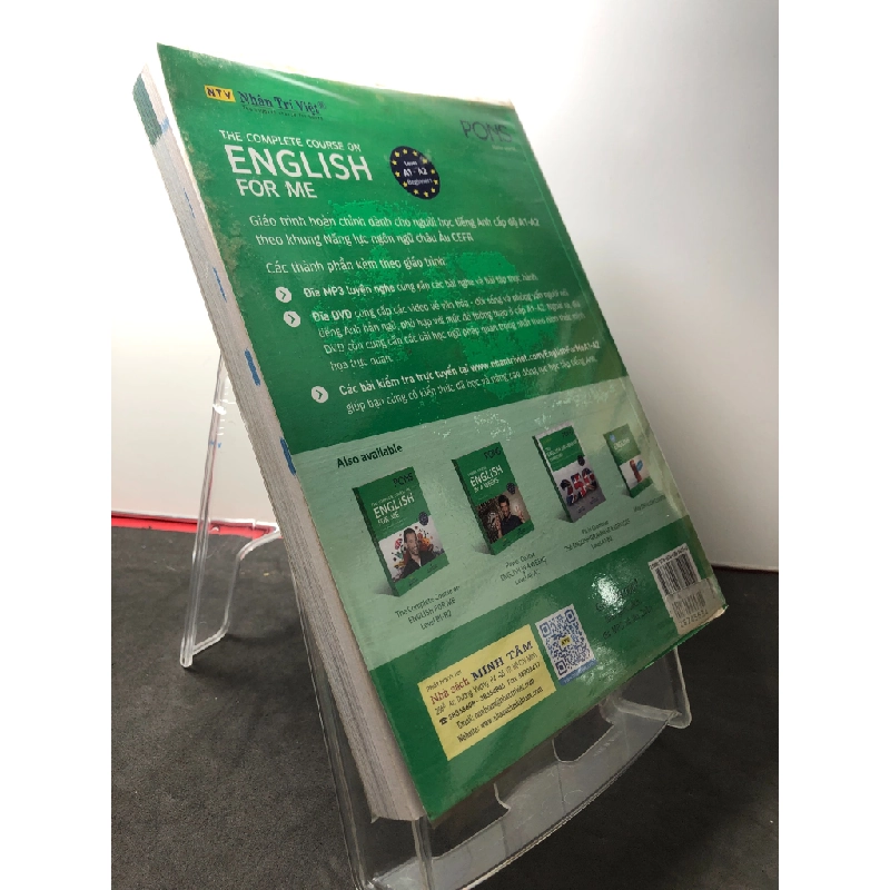 The complete course on english for me PONS 2016 mới 90% kèm CD Unter Mitarbeit HPB2808 HỌC NGOẠI NGỮ 350472
