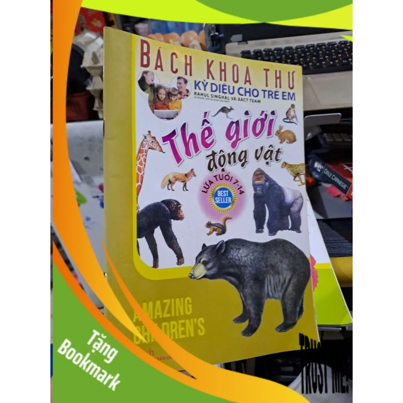 (TẶNG BOOKMARK) Bách Khoa Thư Kỳ Diệu Cho Trẻ Em - Thế Giới Động Vật Lứa Tuổi 7-14 - Rahul Singhal, Xact Team MẸ VÀ BÉ - RBK3012 939014