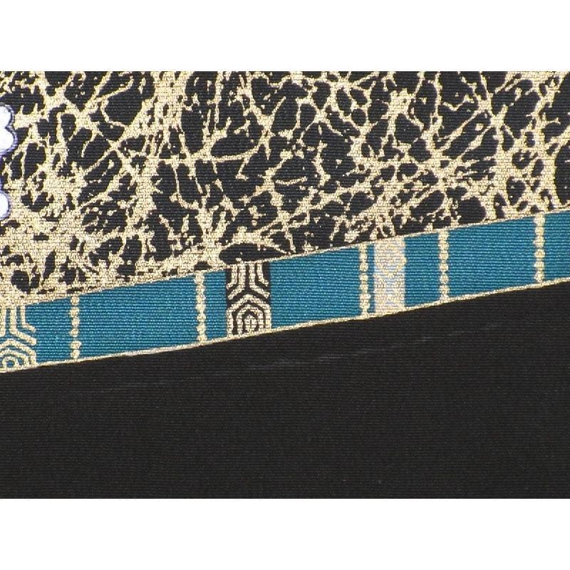 Áo kimono lưu tơ thêu họa tiết vàng - Hàng hiệu Authentic 876625