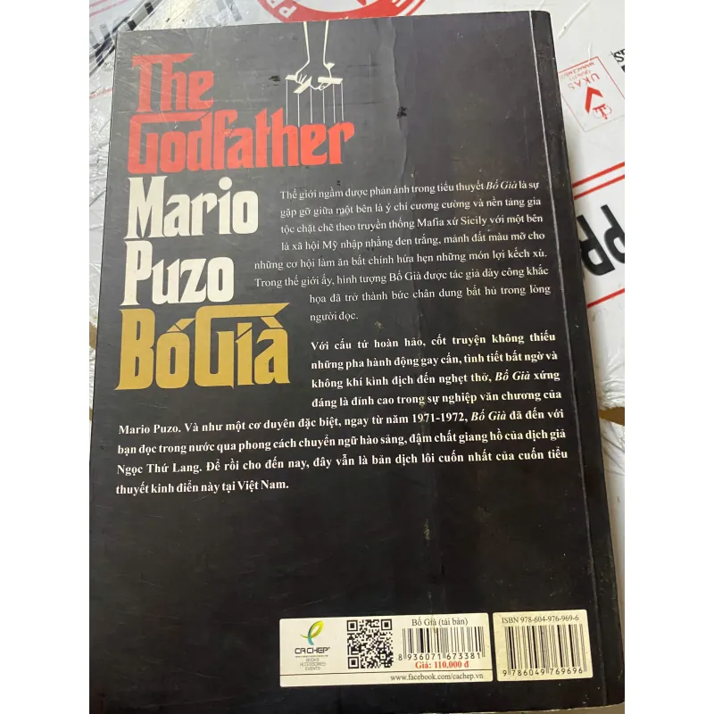 Bố Già (Ko phải của Trấn Thành) + tặng kèm Đắc Nhân Tâm (bìa cứng) 694220