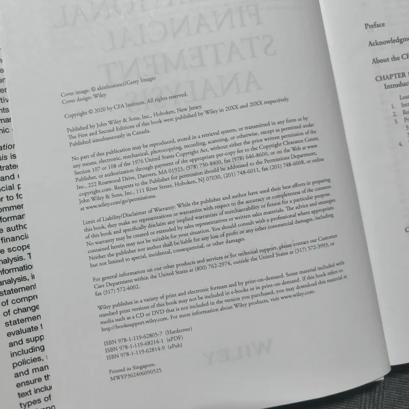 International Financial Statement Analysis (Fourth Edition) - CFA Institute  936278