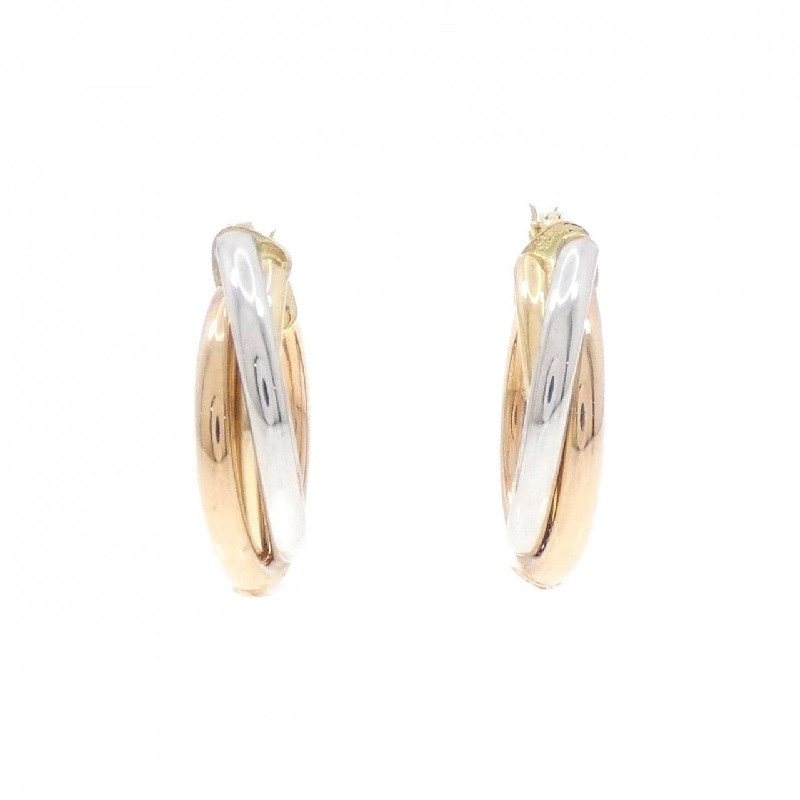 Khuyên tai hoop ba màu K18 - Hàng hiệu chính hãng 870721