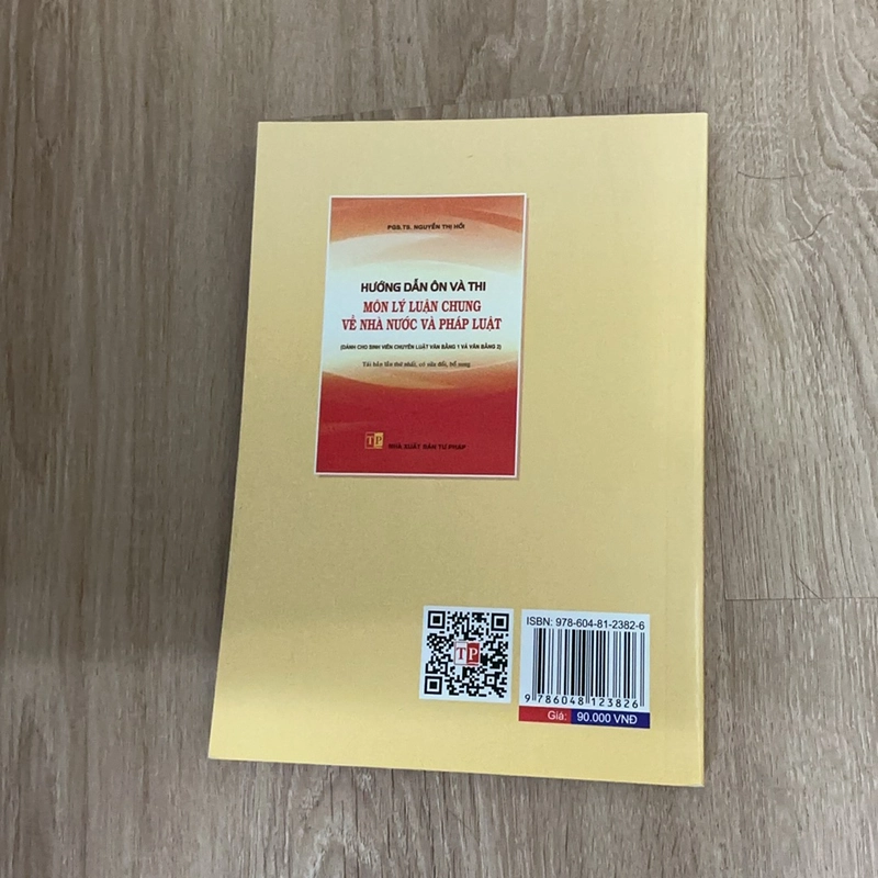 Sách hướng dẫn ôn và thi môn lý luận chung về nhà nước và pháp luật 478476