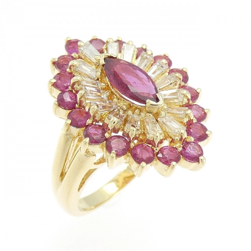 Nhẫn Ruby K18YG 2.34CT - Hàng hiệu Chính hãng 850070