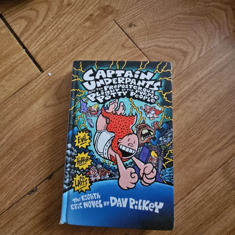 Captain Underpants and the Preposterous Plight of the Purple Potty People Giá 20k  602613