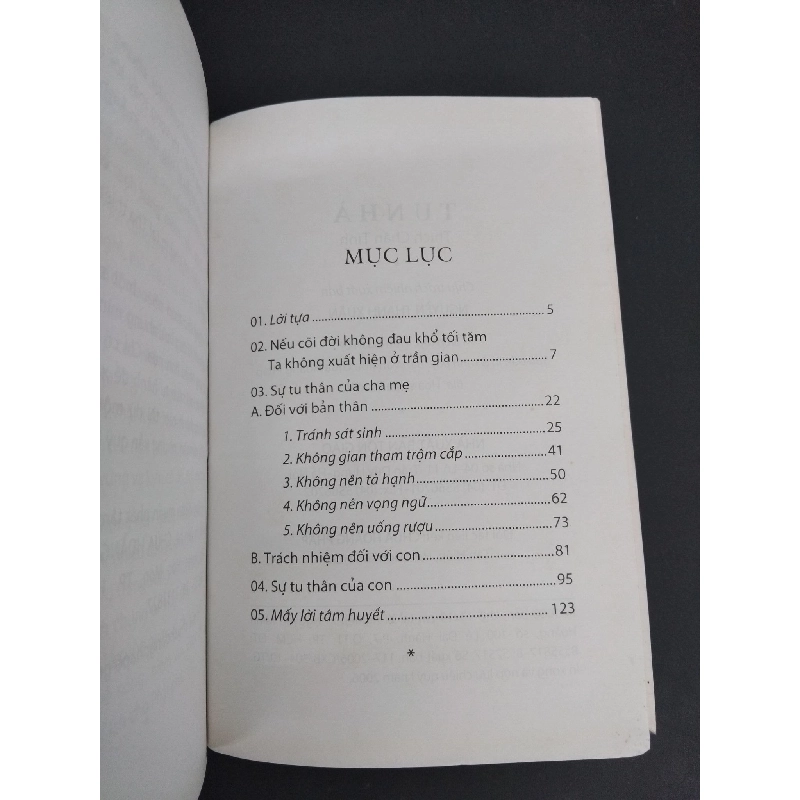 Tu nhà mới 80% ố gấp góc 2006 HCM2811 Thích Chân Tính TÂM LINH - TÔN GIÁO - THIỀN 917987