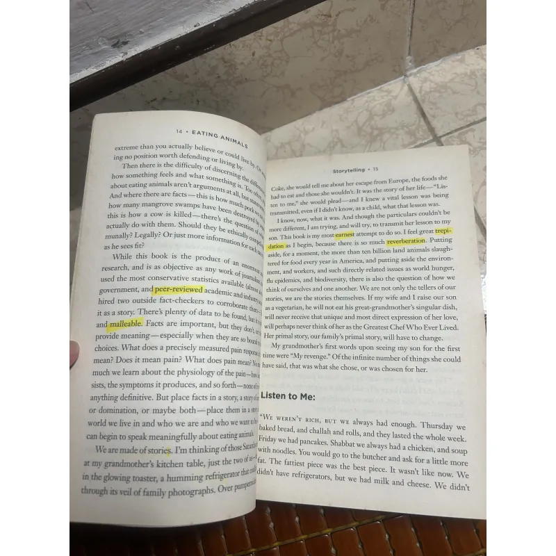 Eating Animal - Jonathan Safran Foer (sách real, còn tốt) 928670