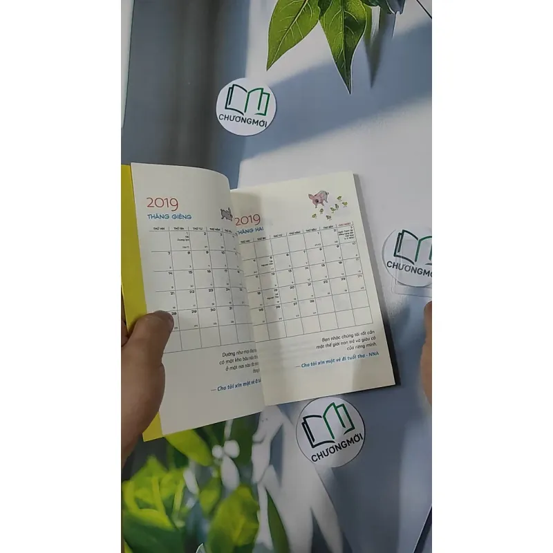 [MIỄN PHÍ BỌC SÁCH] [HIẾM] Cảm Ơn Người Lớn - Sổ Nhật Ký Lịch 2019 - Nguyễn Nhật Ánh 798405