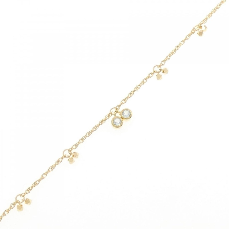 K18YG Aquamarine Bracelet - Hàng hiệu Authentic 878969