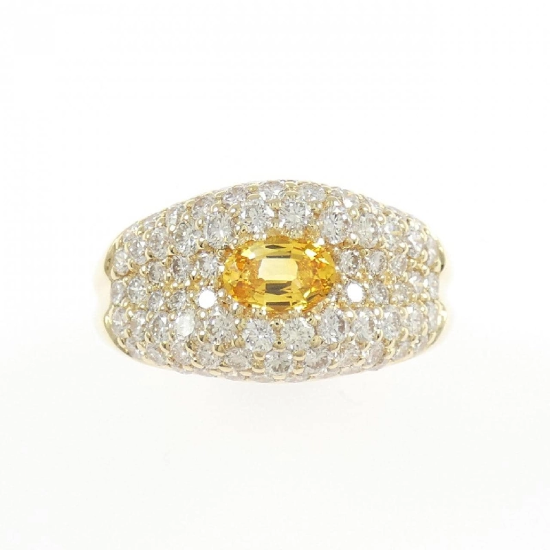 Nhẫn Sapphire 750YG 0.48CT - Hàng hiệu Chính hãng 853798