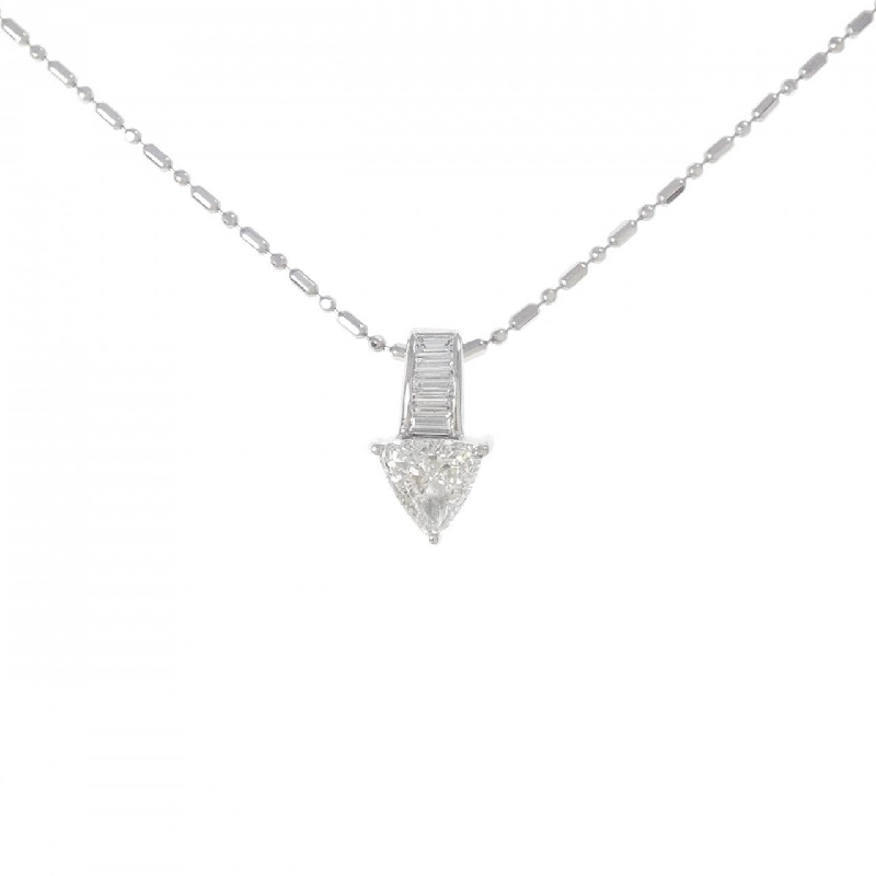 Dây chuyền kim cương PT900/PT850 0.741CT H SI1 cắt hình fancy - Hàng hiệu Authentic 874266